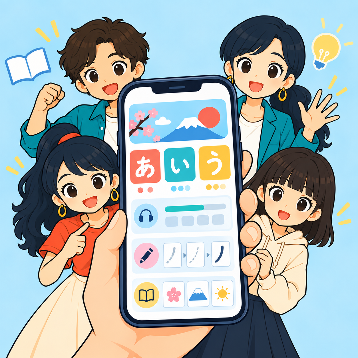 La Pako Nihongo App reúne práctica de japonés en el teléfono